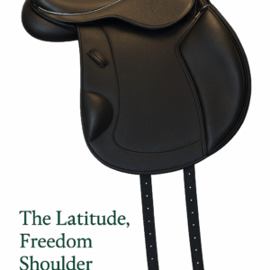 The Heritage Latitude Freedom Shoulder Relief Panel GP for Large Shouldered Big Moving Horses horses. A General Purpose Saddle