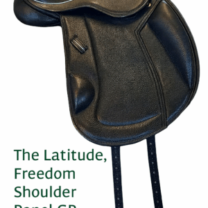 The Heritage Latitude Freedom Shoulder Relief Panel GP for Large Shouldered & Big Moving Horses horses. A General Purpose Saddle